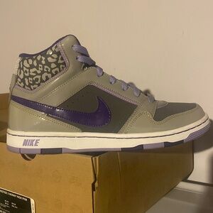 Nike prestige purple grey high tops